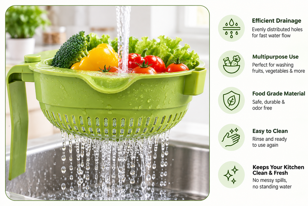 Premium Kitchen Sink Drain Basket