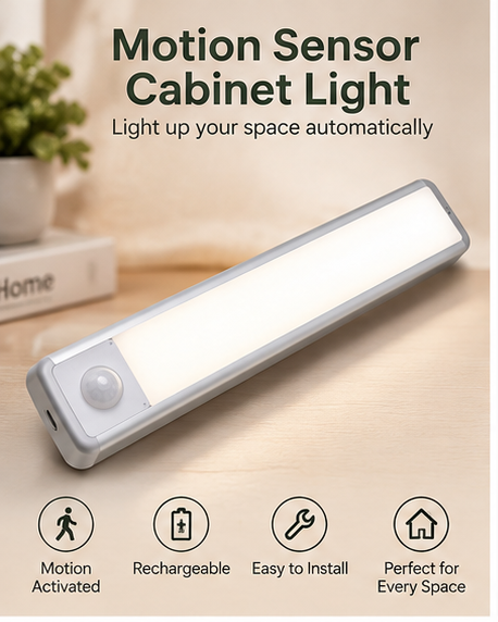 Motion Sensor Cabinet Light