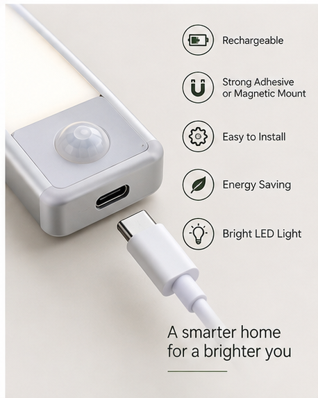 Motion Sensor Cabinet Light