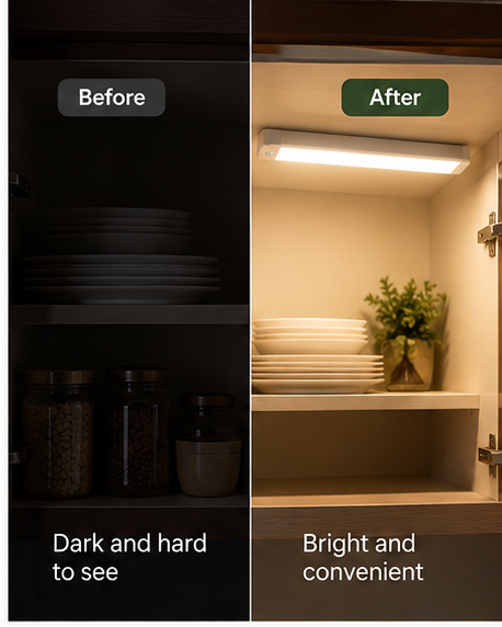 Motion Sensor Cabinet Light