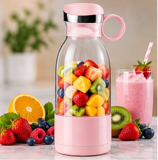 Portable USB Rechargeable Blender – Mini Juicer