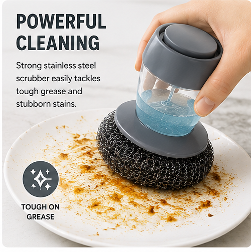 Soap Dispensing Brush
