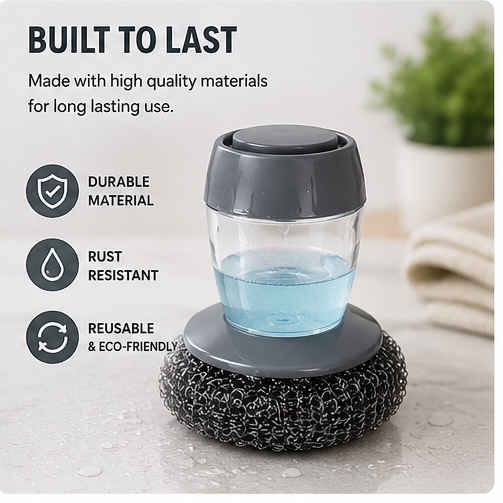 Soap Dispensing Brush