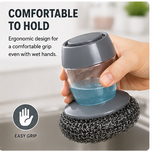 Soap Dispensing Brush